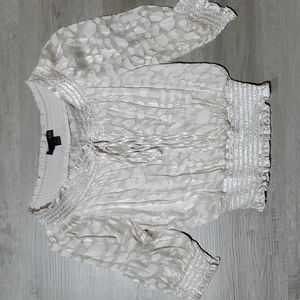 XXI brand size small cream blouse